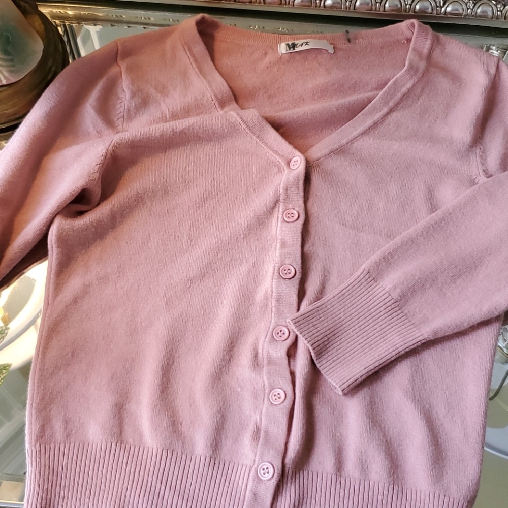 Pink Cardigan